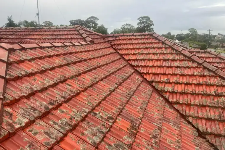 Blacktown roof before restoration