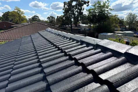 Cement Tile Roof Restoration - Doonside