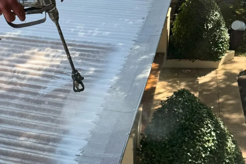 Metal Roof Repainting